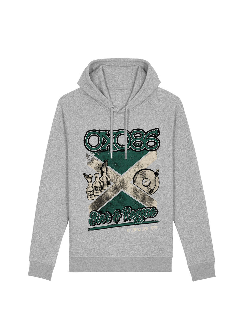 Kapuzenpullover Oxo 86 "Bier & Reggae"