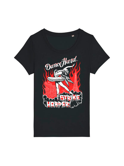 T-Shirt Frauen Pariser Ballerina-Streik