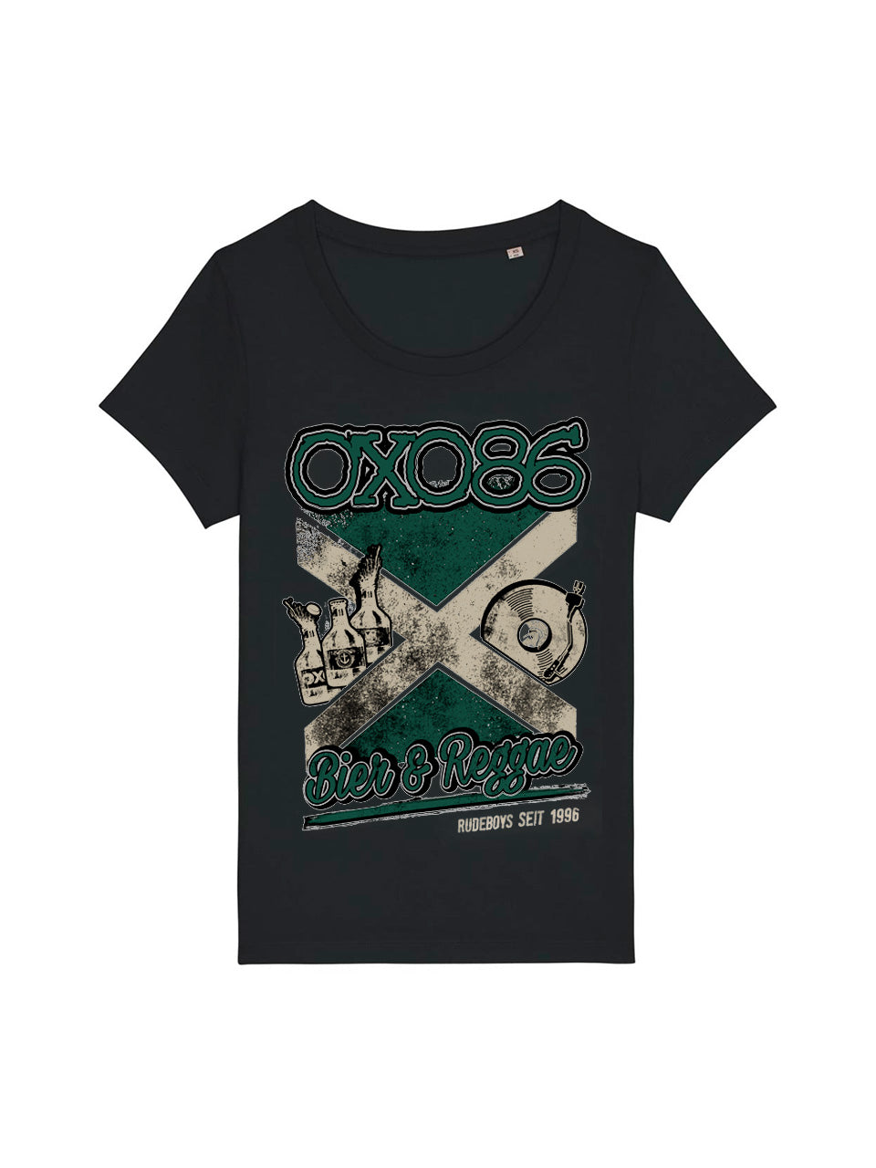 T-Shirt Frauen Oxo 86 "Bier & Reggae"