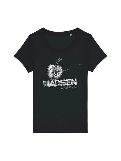 T-Shirt Frauen Madsen Lass Die Musik An