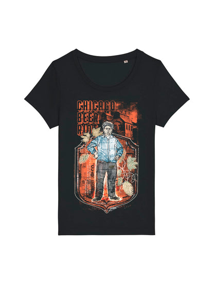 T-Shirt Frauen Chicagoer Lagerbieraufstand