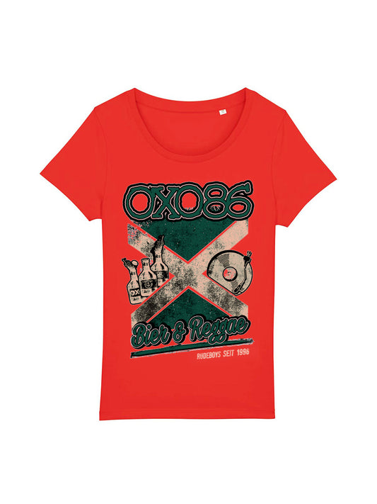 T-Shirt Frauen Oxo 86 "Bier & Reggae"