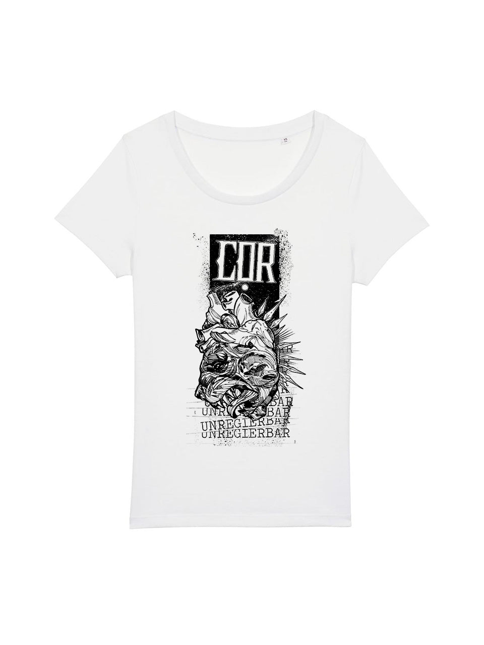 T-Shirts Women COR Herztier/Unregierbar