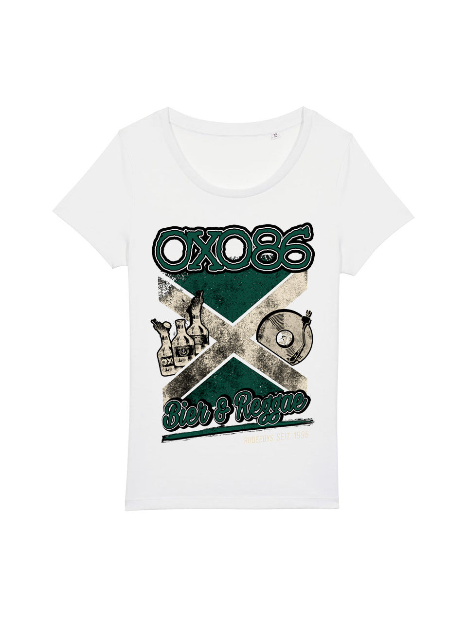 T-Shirt Frauen Oxo 86 "Bier & Reggae"