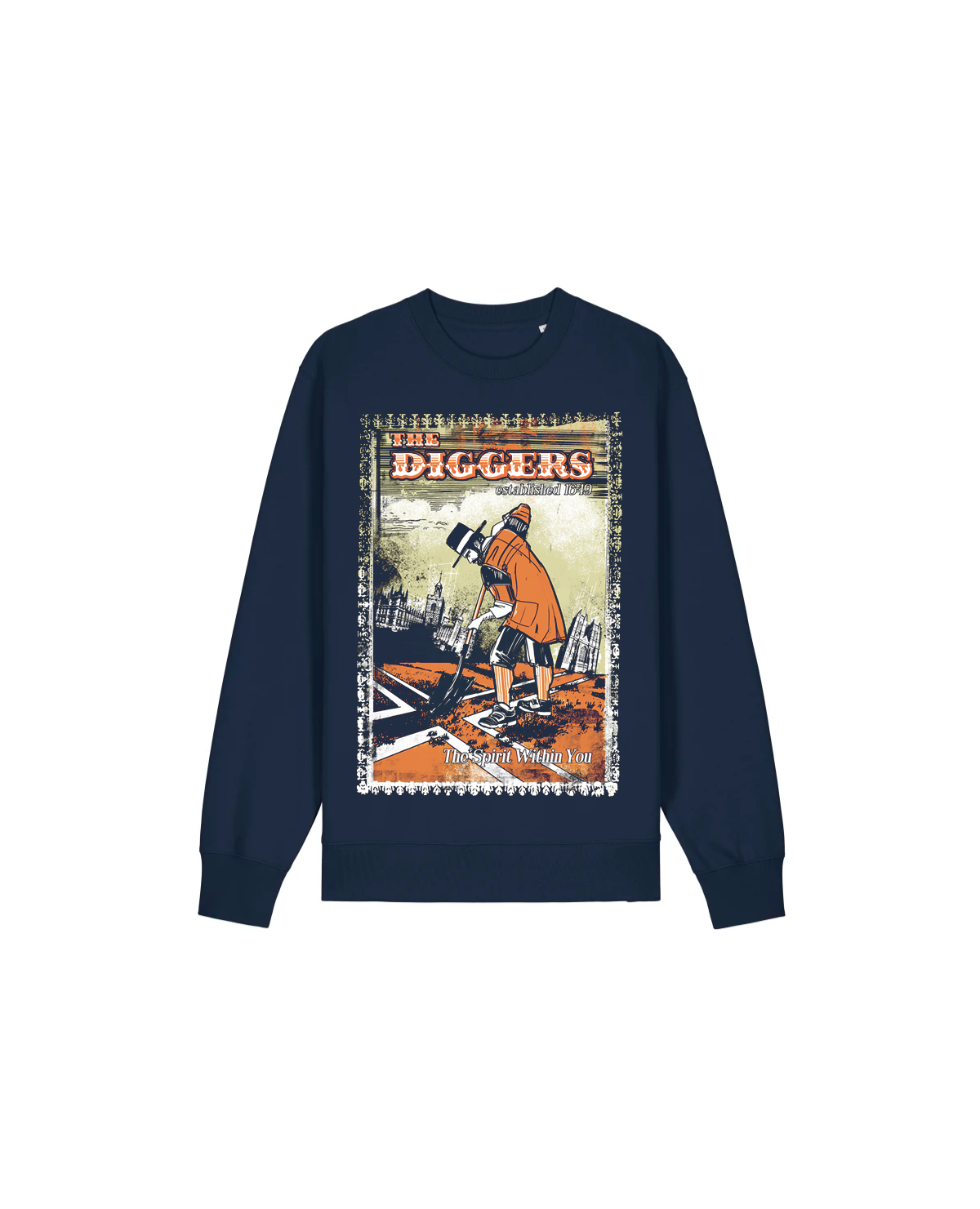 The Diggers Navy Sweatshirt dna merch