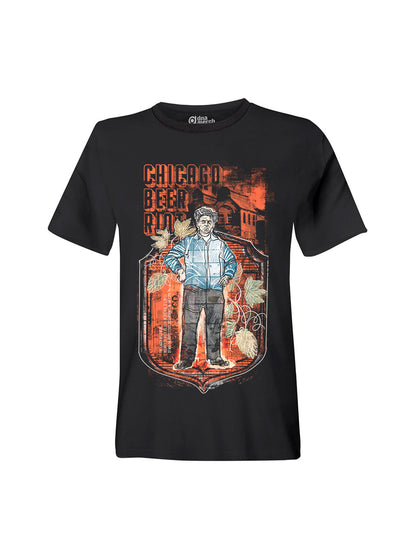 T-Shirt Unisex Chicagoer Lagerbieraufstand