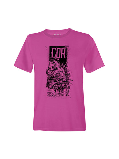 T-Shirt Unisex COR Herztier/Unregierbar