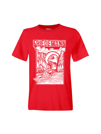 T-Shirt Unisex Friedemann Wer Hören Will Muss Schweigen