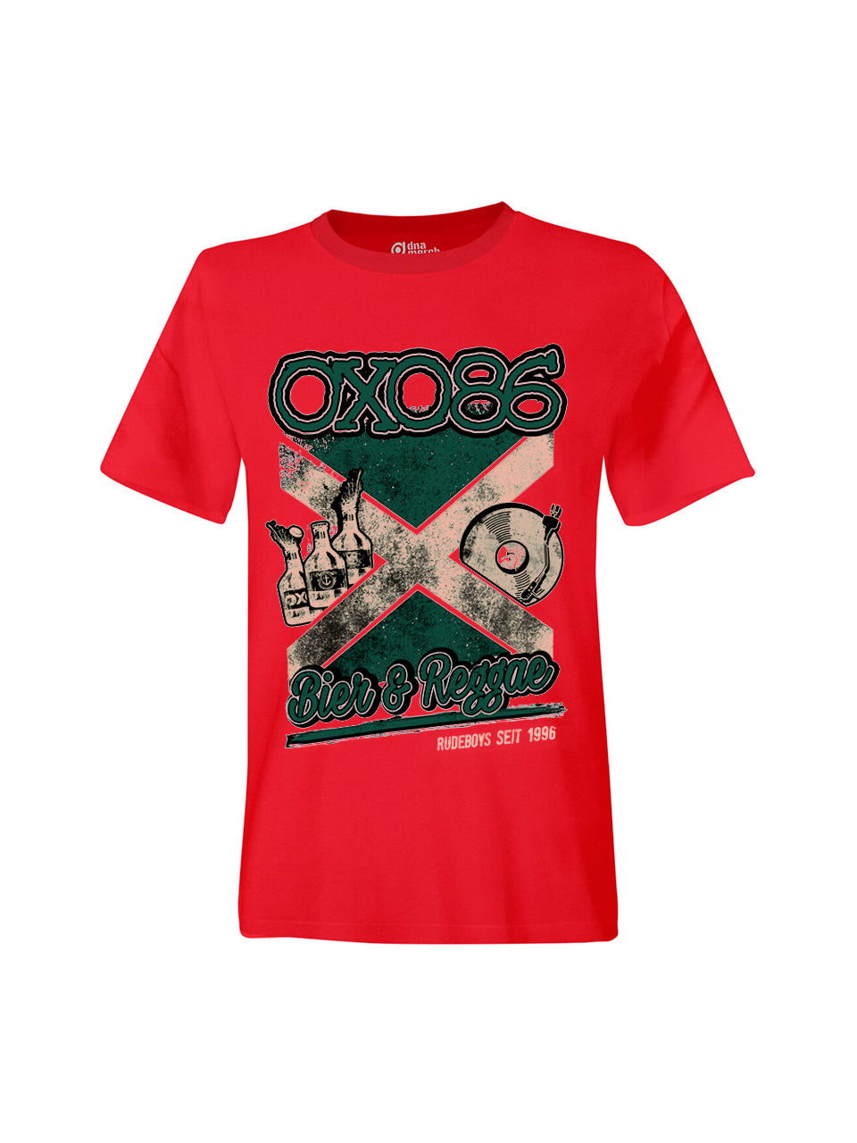 T-Shirt Unisex Oxo 86 "Bier & Reggae"