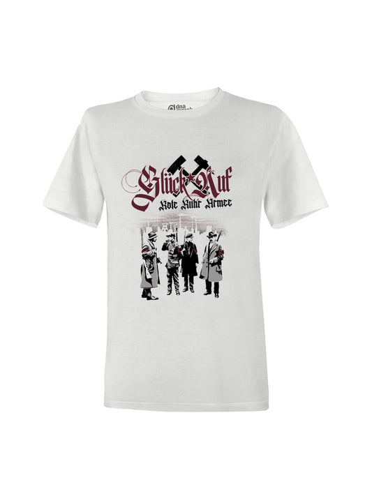T-Shirt Unisex Glück auf! (Rote Ruhr Armee 1920)