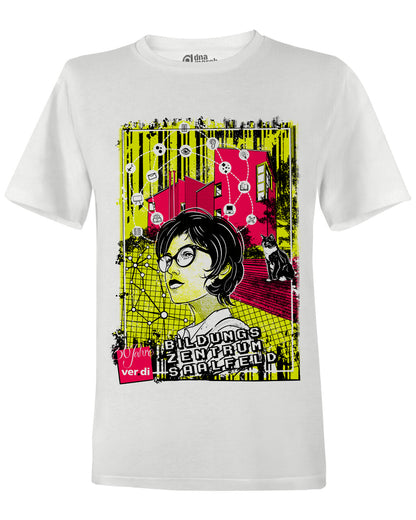 Verdi Bildungs Zentrum Saalfeld White T-Shirt dna merch