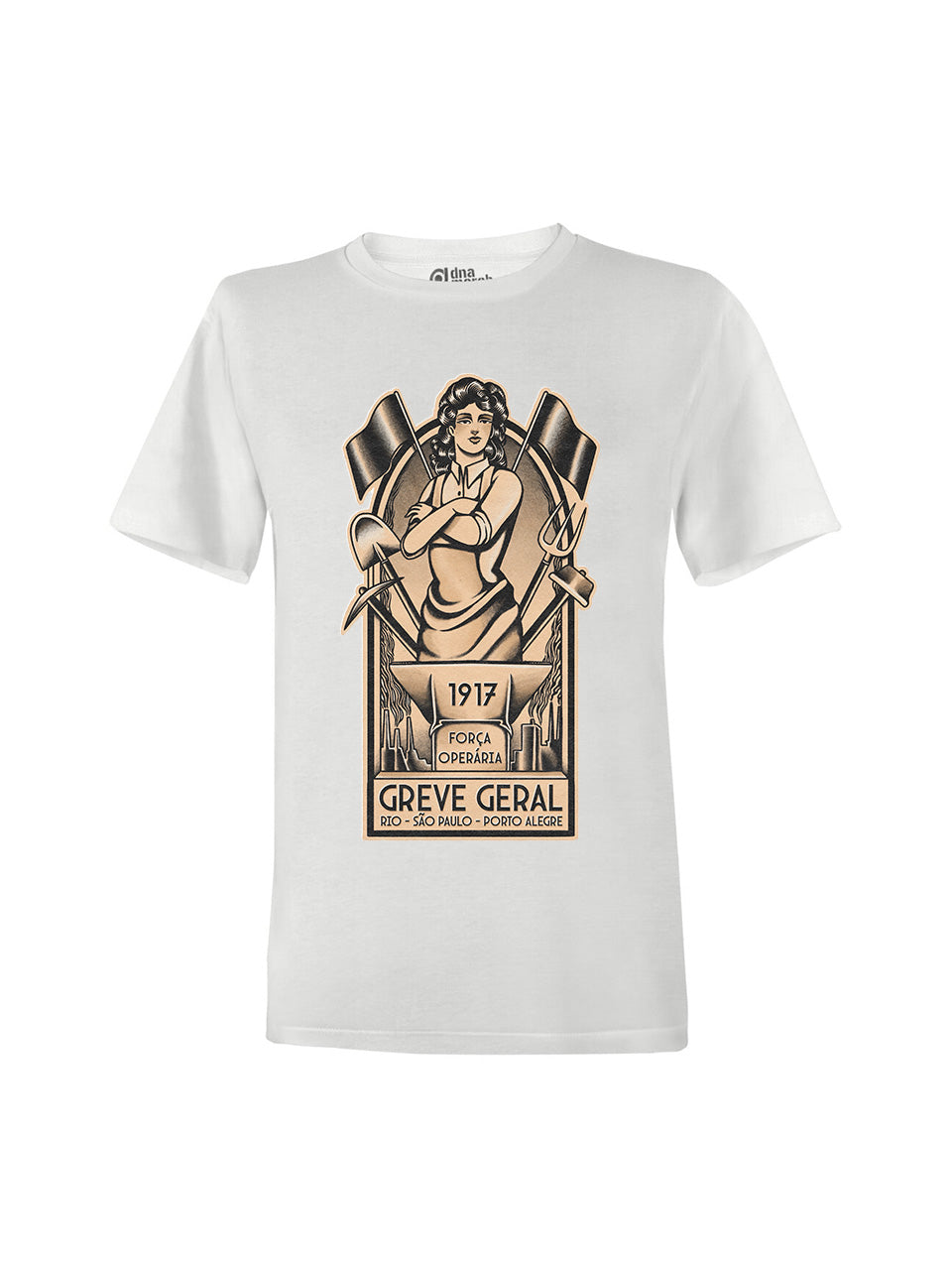 T-Shirts Unisex Força Operária (Brazil 1917)