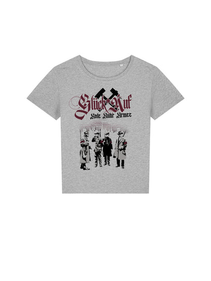 T-Shirt Frauen Glück auf! (Rote Ruhr Armee 1920)