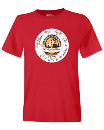 202205 tsotm beer riots t shirt unisex red