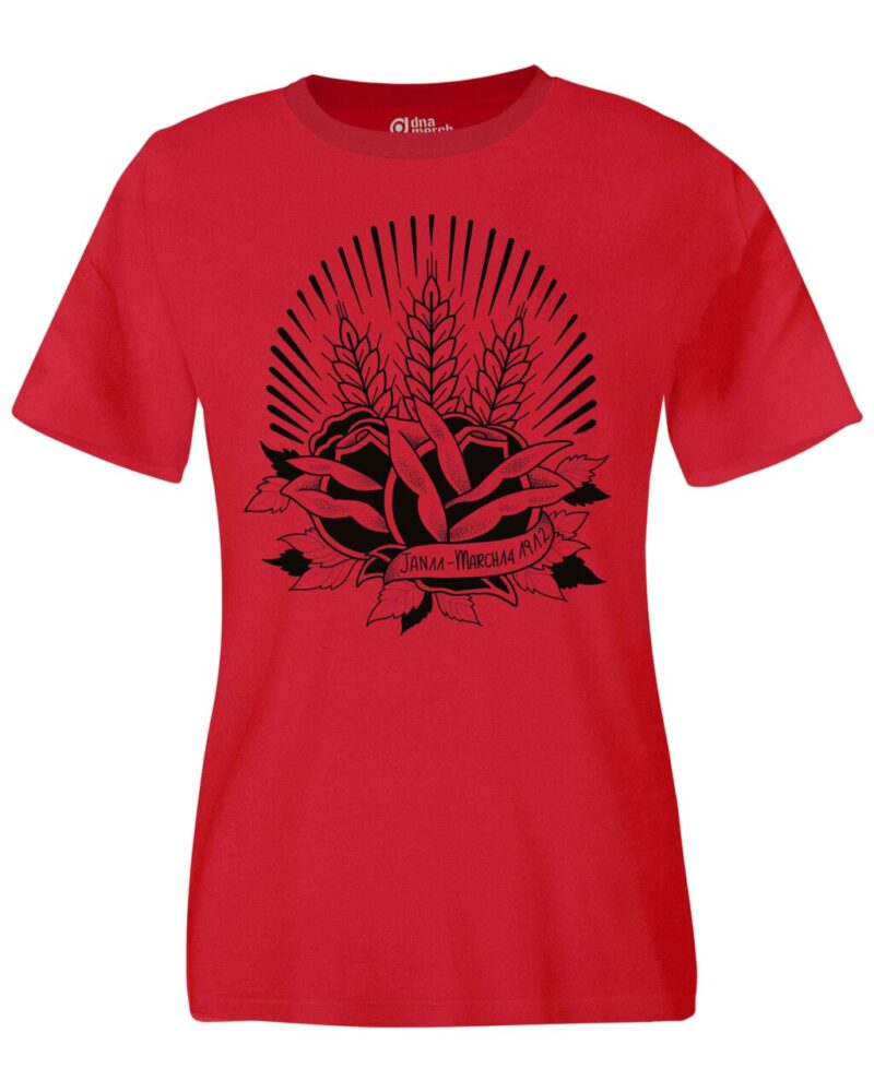 202303 tsotm bread roses t shirt fitted red