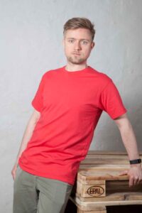 dna t shirt unisex red 1