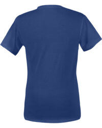 t shirt fitted back blue