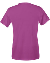 t shirt fitted back lilac
