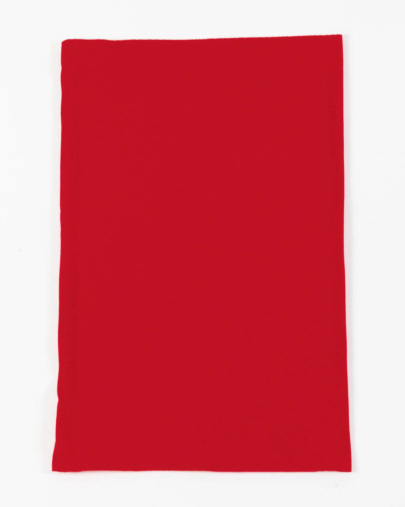 tuch scarf plain red